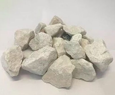 A pile of Soma rock, large chunky off-white and pale grey stone